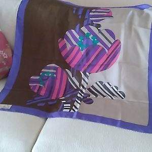 Vintage Designer Bellolti silk scarf